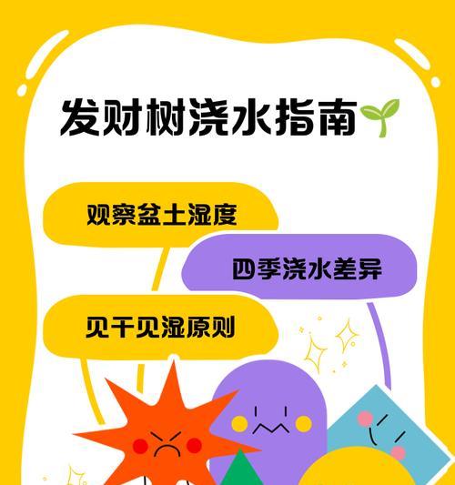 发财树的浇水技巧（注意事项和正确方法，以及如何打造茂盛的绿叶）